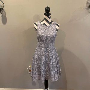 Lavender lace Junior's Dress